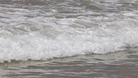 Sea coast waves splashes Stock Footage 237509960