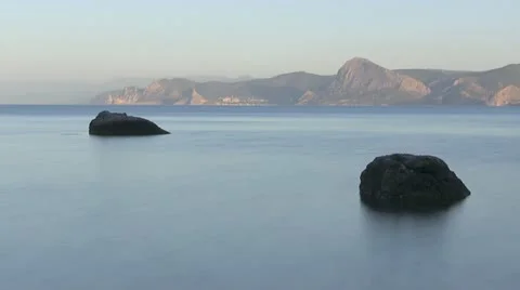 Sea coastline timelapse. Stock Footage 21223608