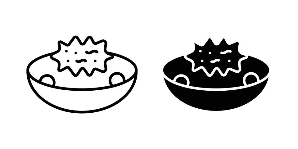 Sea cucumber icon vector design. EPS10 Stock Illustration