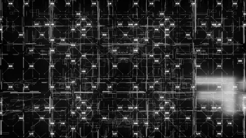 Sea of data and digital information 스톡 동영상 94726304