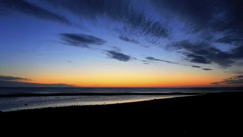 Sea Dawn Foto stock