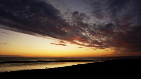 Sea Dawn Foto stock