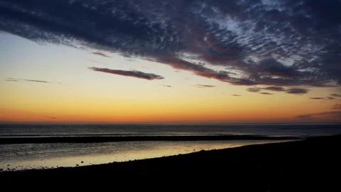 Sea Dawn Foto stock
