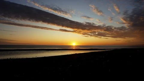Sea Dawn Foto stock