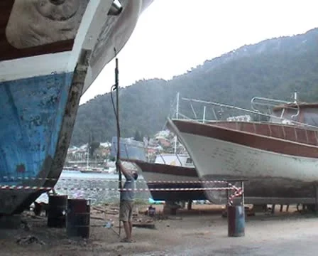 Sea docks 2 Stock Footage 8956791