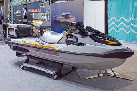 Sea Doo Fish Pro personal watercraft. Stock Photos