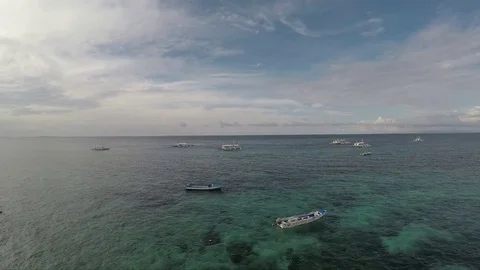 Sea by drone Stock Footage
