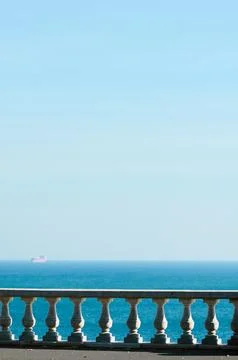 Sea Empty terrace Stock Photos