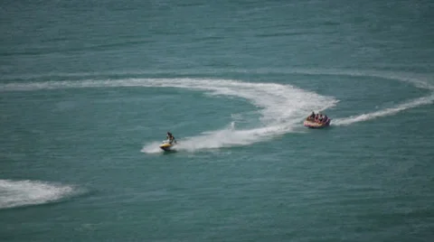 Sea entertainments Stock Footage 32389395