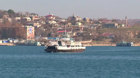 Sea ferry Stock Footage 31212333