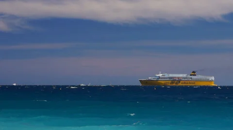 Sea Ferry Video stock 38527782