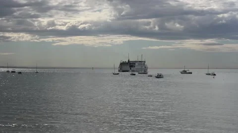 Sea Ferry Stockbeeldmateriaal 40079430