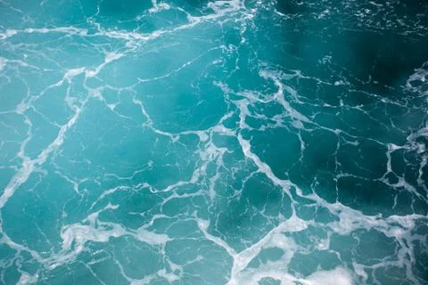 Sea foam marble surface background Stock Photos