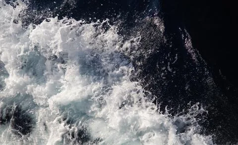 Sea foam Stock Photos
