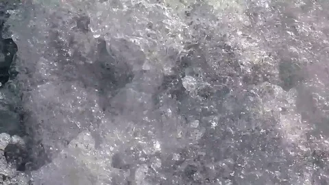 Sea foam slow motion Video stock 79072082