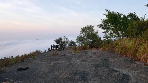 Sea of fog Stock-Footage 76475655