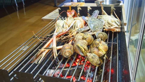 Sea food Video stock 80597417