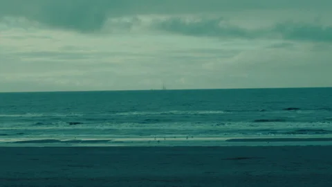 At the Sea Video stock 169304882