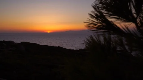 Sea, Forest and Sunset 動画素材 127010069