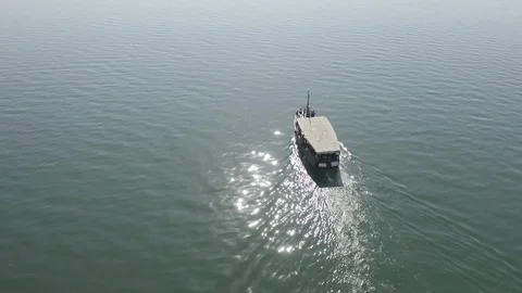 Sea of galilee - 10-bit Dlog-M Color Profile Stock Footage 120356021