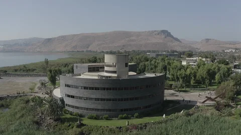 Sea of galilee - 10-bit Dlog-M Color Profile Stock Footage 120356250
