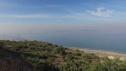 Sea of Galilee Stock Footage 75623089