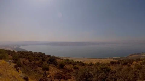 Sea of Galilee Stock Footage 101298946