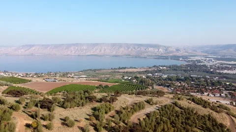 Sea of Galilee Video stock 227709742