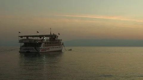 Sea of Galilee Pan 2 Stock Footage 78960975