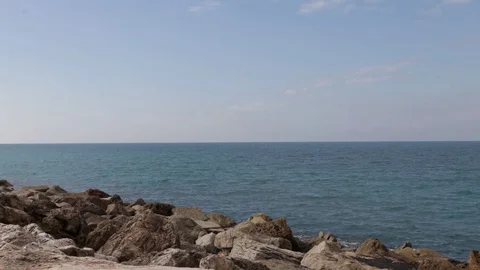 Sea gorizont Stock Footage 128182190