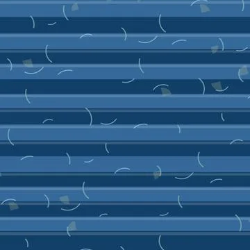 Sea harbor light typography background with striped horizontal color bars and mo Stock Illustration