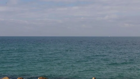 Sea ​​horizon Stock Footage 128182136
