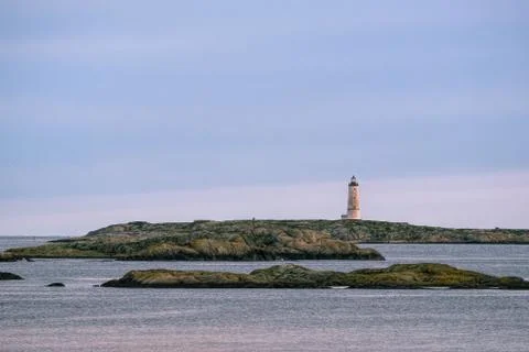 Sea horizons lighthouse Stock Photos