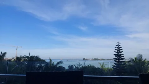 Sea from the hotel (3) Stock-Footage 276313946