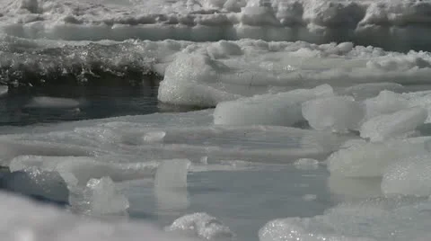 Sea ice Video stock 21617664