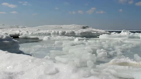 Sea ice Stock Footage 21619082