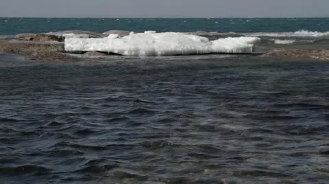 Sea ice Video stock 22099560