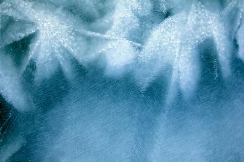 Sea ice pattern Stock Photos