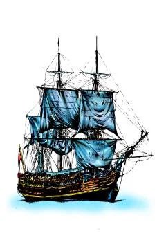 Sea Stock Illustration