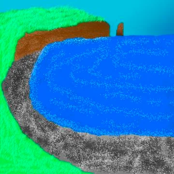 Sea Stock Illustration