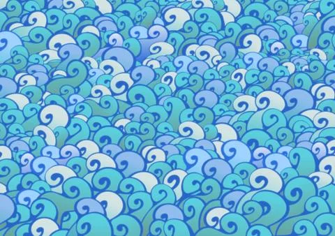 Sea Illustration Stock Illustration