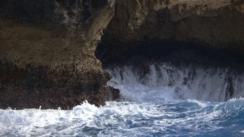 Sea Impact Stock Footage 126930545