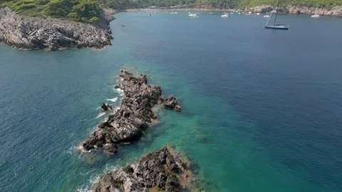 Sea island beach Stock Footage 251147513