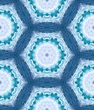 Sea Kaleidoscope Stock Illustration