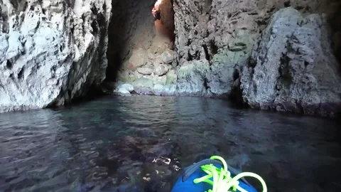 Sea kayaking Video stock 299907506