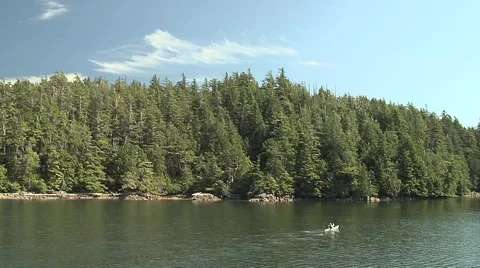 Sea kayaks Stock Footage 1098500