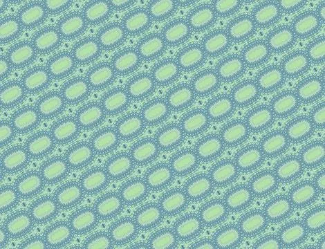 Sea kelp forest inspired patterned wallpaper-style design with sea grass, algae イラスト素材