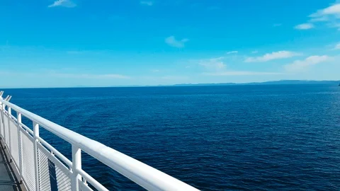 Sea landscape with BC Ferries Stock-Footage 99031545
