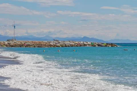 Sea landscape Stock Photos