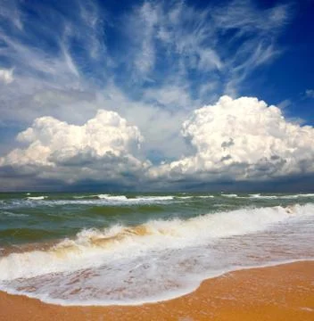 Sea landscape Stock Photos